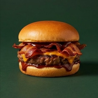 Smoky bacon burger